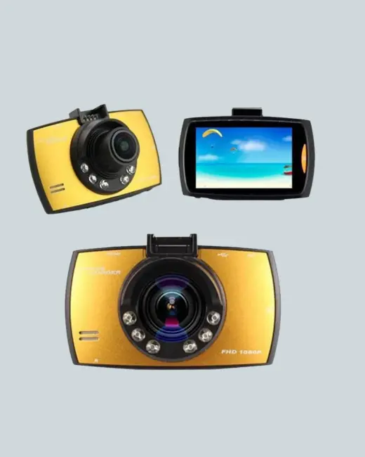 Araç İçi HD DVR Kamera G Sensor ve Hareket Algılama Özellikli