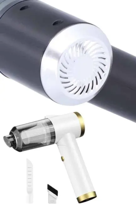 Vakumlu Süpürge Şarjlı Elektrikli Mini Taşınabilir Uzun Ömürlü Hazneli