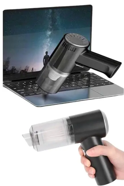 Oto Araç Ev Taşınabilir El Tipi Süpürge Mini Araç Süpürgesi Vakumlu