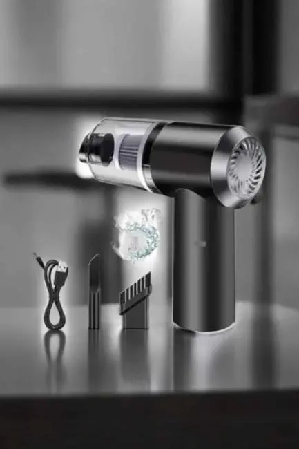 Araç İçi Süpürge Filtreli Şarjlı Süpürge Vakumlu Yıkanabilir