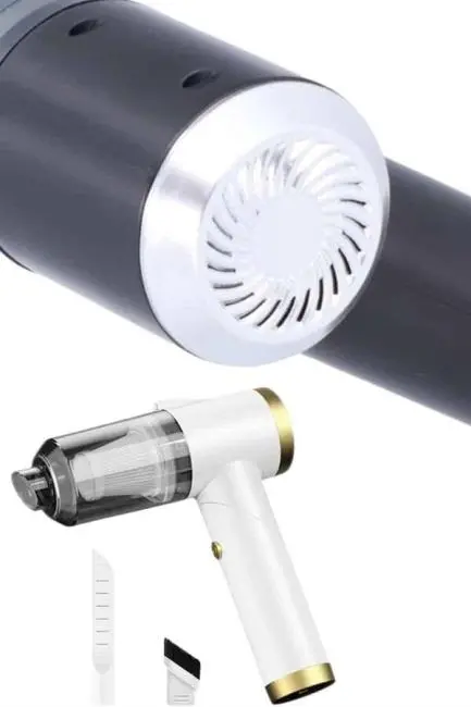 Vakumlu Süpürge Şarjlı Elektrikli Mini Taşınabilir Uzun Ömürlü Hazneli