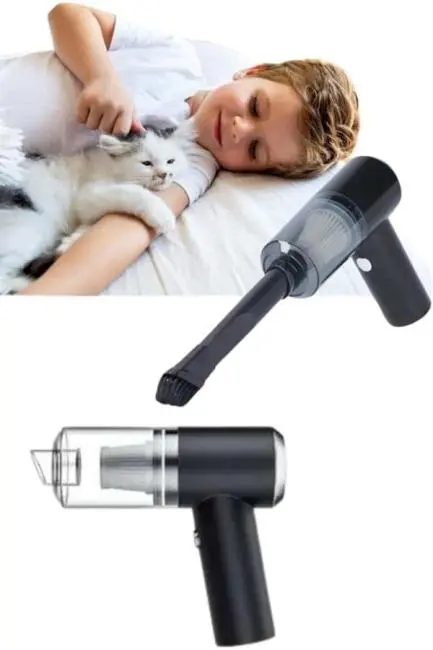 Yeni Nesil Mini Vakumlu Araç Süpürgesi El Süpürgesi Şarjlı