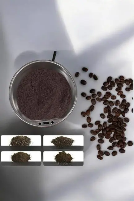 Kahve Ve Baharat Öğütücü Dayanıklı Paslanmaz Çelik Kolay Kullanım