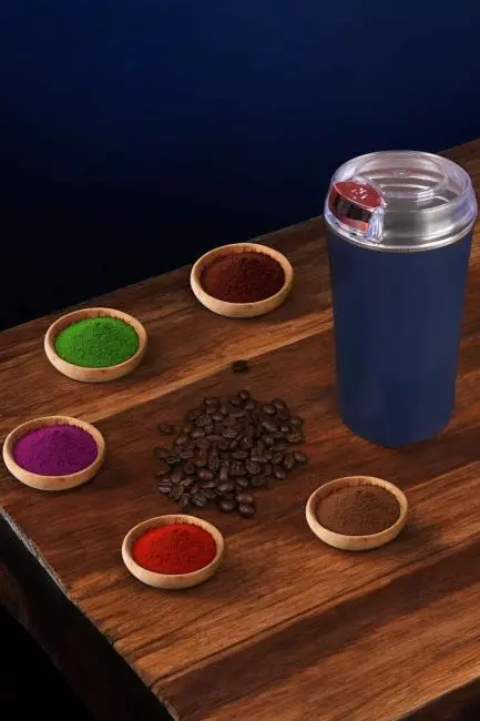 Kahve Ve Baharat Öğütücü Dayanıklı Paslanmaz Çelik Kolay Kullanım