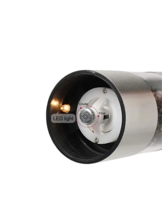 Elektrikli Baharat Öğütme Cihazı Ergonomik Şeffaf Gövde