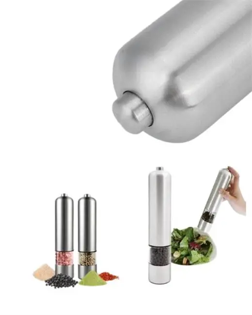 Elektrikli Baharat Öğütme Cihazı Ergonomik Şeffaf Gövde