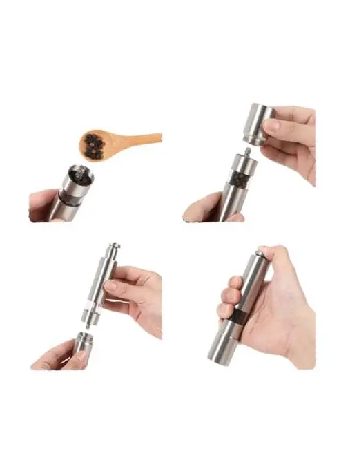 Ergonomik Tasarımlı Nem Geçirmez Kapaklı Baharat Öğütücü