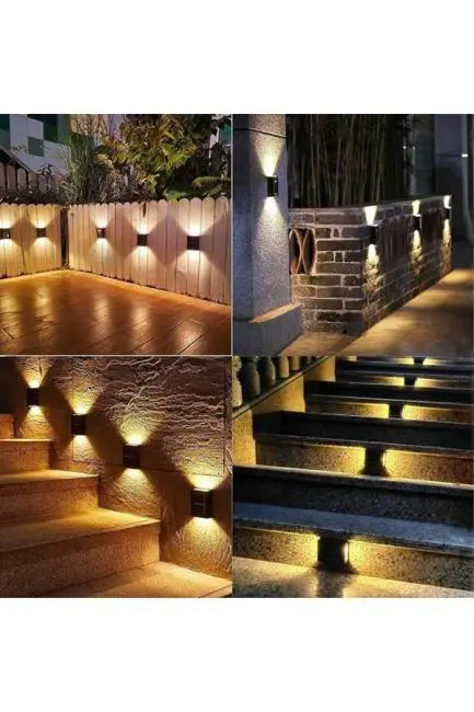 Bahçe Aydınlatması Solar Güneş Enerjili Dekoratik Led Işıklı Lamba