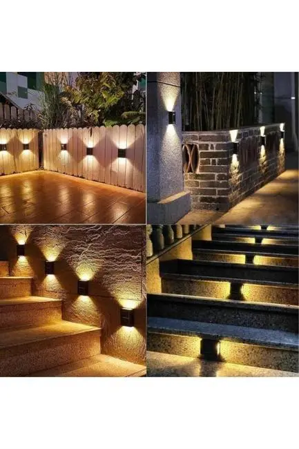 Bahçe Aydınlatması Solar Güneş Enerjili Dekoratik Led Işıklı Lamba