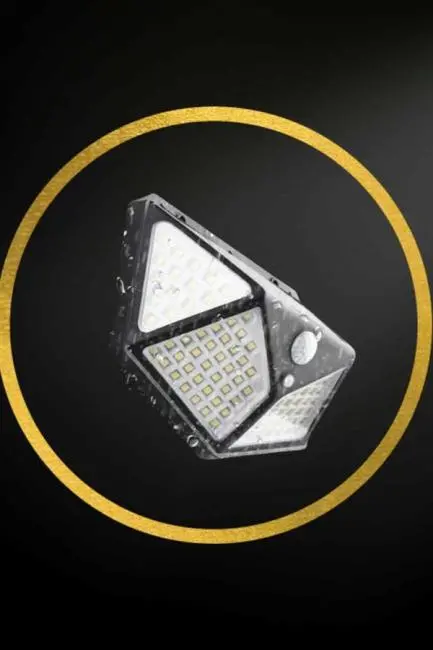 Bahçe Lambası Bahçe Aydınlatma Sensörlü Suya Dayanıklı 100 Led