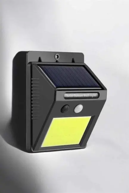 Solar Güneş Enerji Panelli Sensörlü Lamba Enerji Tasarruflu