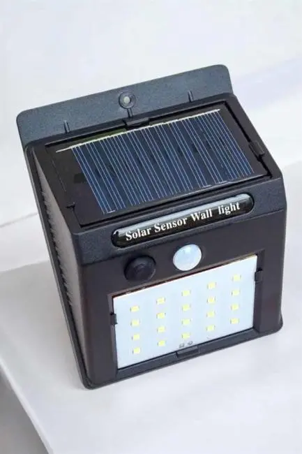 Solar Lamba Giriş Bahçe Yol Avlu Hareket Sensörlü Led Parlak Gece Su Geçirmez