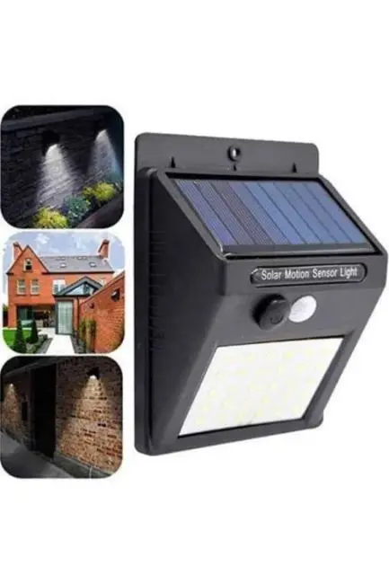 Bahçe Aydınlatması Güneş Enerjili Led Işık Lamba Sensörlü Dekoratif