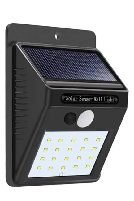 Solar Dekoratif Lambası Sensörlü Led Işık Bahçe Aydınlatma