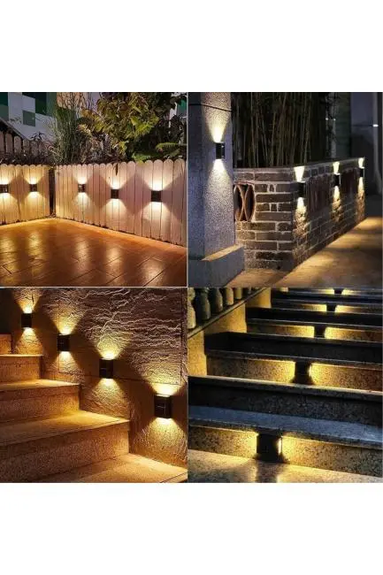 Bahçe Aydınlatması Solar Güneş Enerjili Dekoratik Led Işıklı Lamba