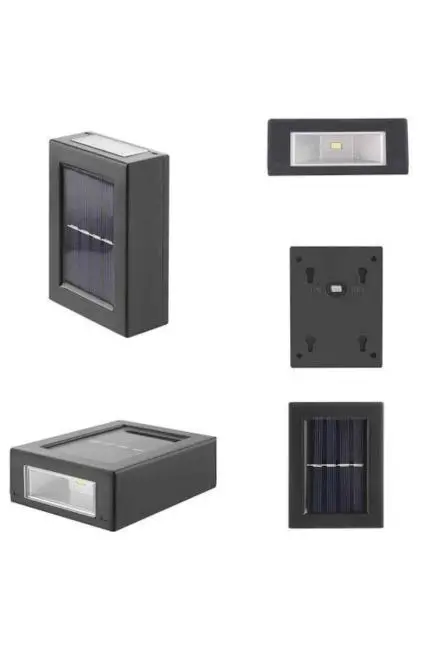 Bahçe Aydınlatması Solar Güneş Enerjili Dekoratik Led Işıklı Lamba