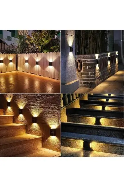 Bahçe Aydınlatması Solar Güneş Enerjili Dekoratik Led Işıklı Lamba