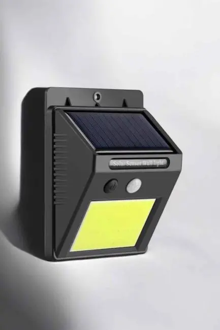 Solar Güneş Enerji Panelli Sensörlü Lamba Enerji Tasarruflu