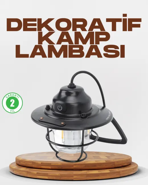 Uzun Ömürlü Bataryalı Outdoor LED Gece Lambası