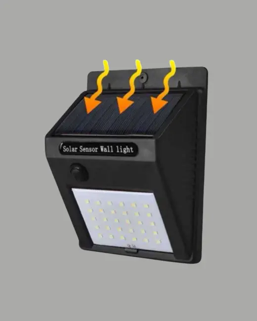 Bahçe ve Dış Mekanlar İçin Güneş Enerjili 20 LED Hareket Sensörlü Lamba