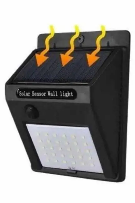 Solar Dekoratif Lambası Sensörlü Led Işık Bahçe Aydınlatma