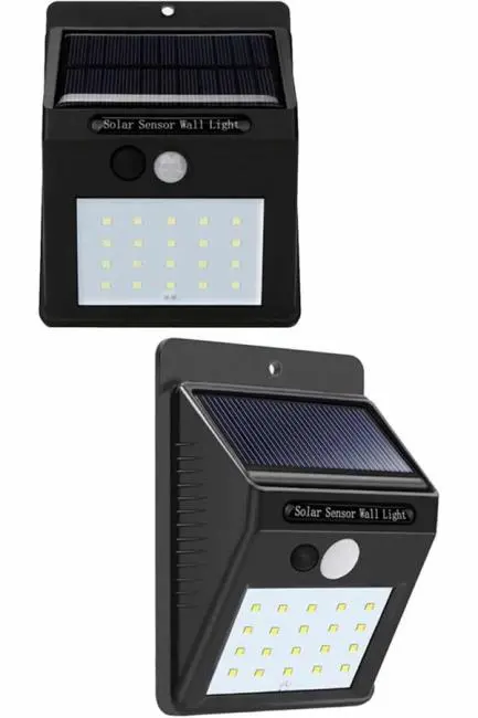 Solar Dekoratif Lambası Sensörlü Led Işık Bahçe Aydınlatma