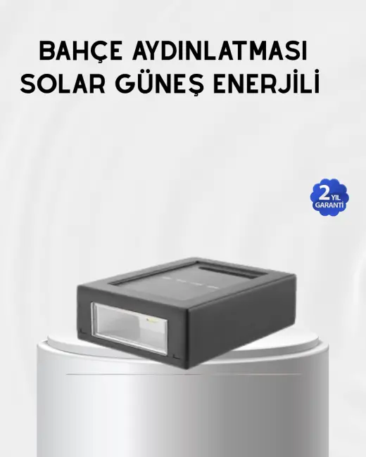 Güneş Enerjili Su Geçirmez Bahçe Apliği Uzun Ömürlü LED’li