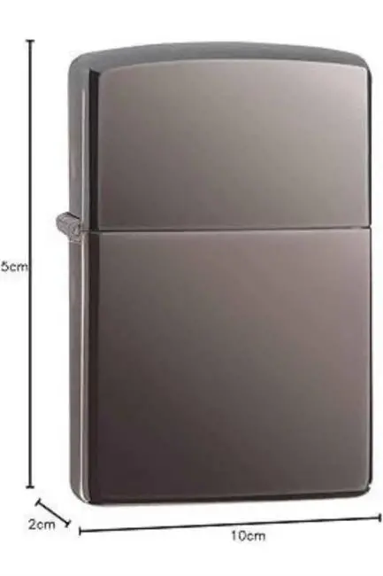 Hediyelik Zarif Model Siyah Benzinli Çakmak