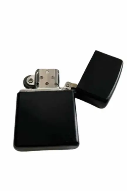 Çakmak Parlak Siyah Doldurulabilir Hedyelik Eşya