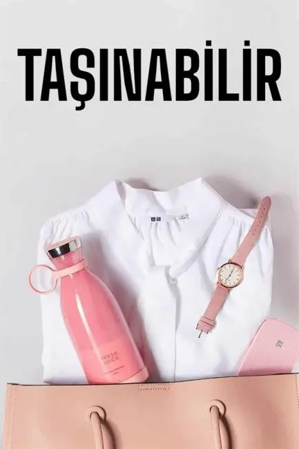 El Blender Bardak Blender Şarjlı Taşınabilir Meyve Sıkcağı Smoothie