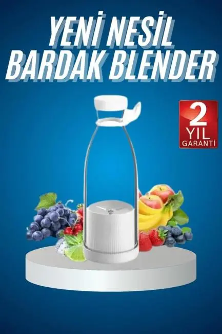 Meyve Sıkacağı Taşınabilir USB Elektrikli Blender Mini