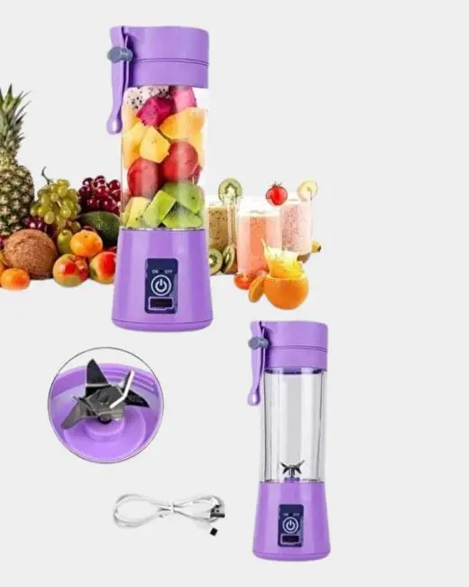 Mini Taşınabilir Blender 380ml USB Şarjlı Detoks Smoothie Hazırlayıcı