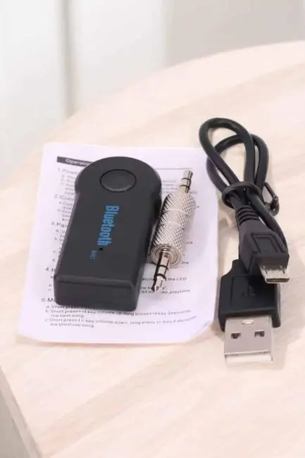 Bluetooth Araç Kiti Bt 350 Aux Çıkışlı Tüm Araçlara Uyumlu