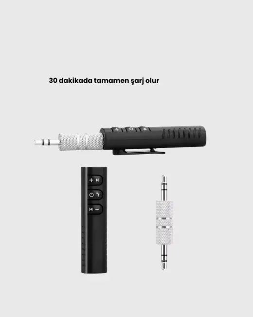 Taşınabilir Bluetooth 4.1 Ses Adaptörü – 10 Metre Çekim Mesafesi