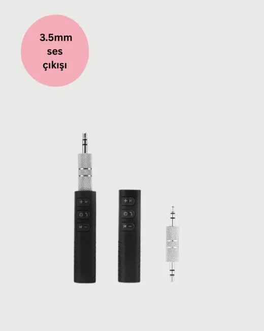 Taşınabilir Bluetooth 4.1 Ses Adaptörü – 10 Metre Çekim Mesafesi