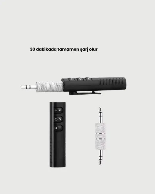 Kablosuz Ses Çözümü – 3.5mm Jaklı Bluetooth Müzik Alıcısı