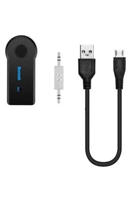 Bluetooth Araç Kiti Aux Çıkışlı  Telefon Müzik Alıcı Tüm Cihazlara Uyumlu