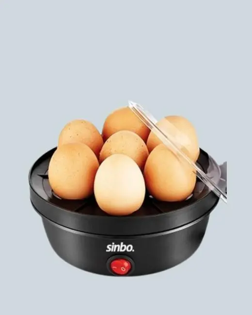 7 Yumurtalık Buharlı Yumurta Pişirme Cihazı Otomatik Kapanma Özellikli