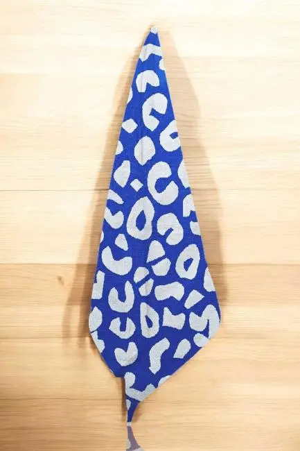 Wild Blue 90x150 cm Desenli Mavi-Beyaz %100 Pamuklu Banyo Havlusu