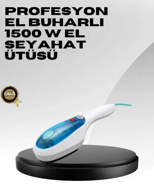 Kompakt Buharlı Ütü Pratik Kırışıklık Giderici