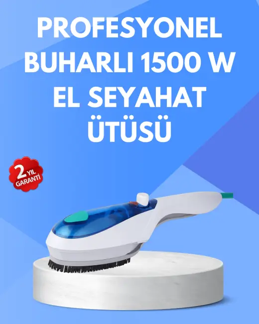 Buharlı Ütü Askıda Kullanım Kolaylığı ile Pratik Çözüm