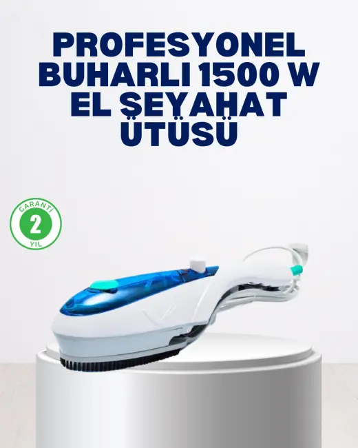 Portatif Buharlı Ütü Ekonomik Kırışıklık Giderici