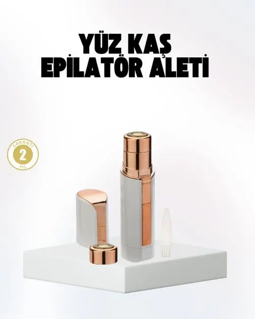 Hassas Ciltler İçin Yüz Epilatörü – Kaş ve Bıyık