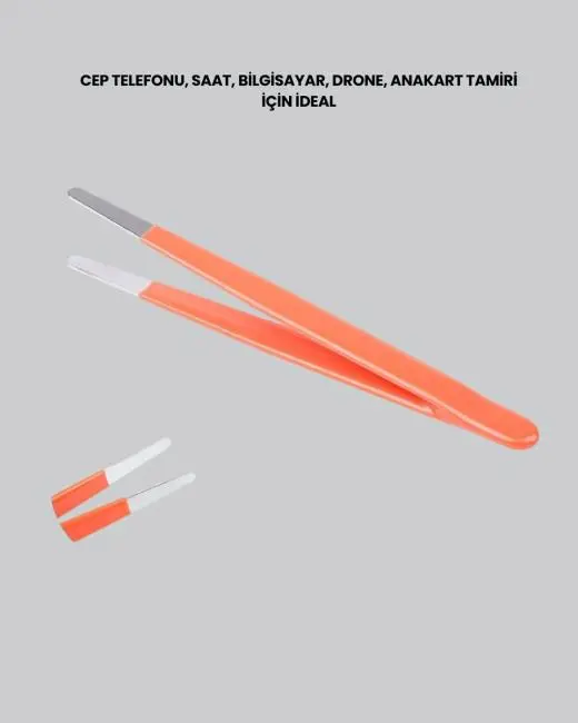 Elektronik Devre ve Saat Tamiri İçin 7’li Paslanmaz Çelik Cımbız