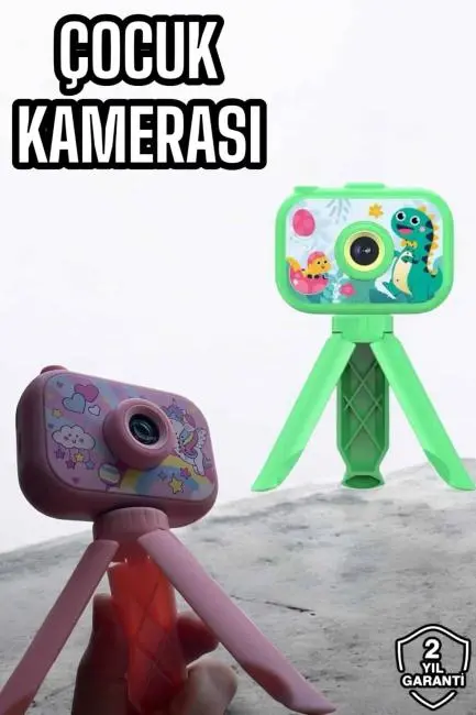 Çocuklara Özel Dijital LCD Ekran 1080P HD Görüntü Kaliteli