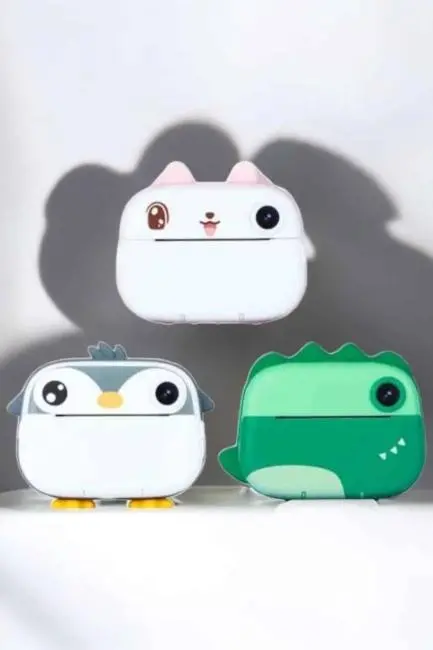 Çocuklar için Fotoğraf Makinesi Anlık Baskı Makinesi HD Görüntü Kalitesi