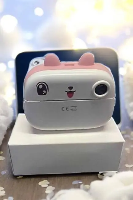 Çocuklar İçin Özel Fotoğraf Makinesi Printer Kamera Taşınabilir HD