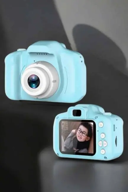 Çocuk Kamerası Dijital 1080P HD Kaliteli Mini Fotoğraf Makinesi Profesyonel
