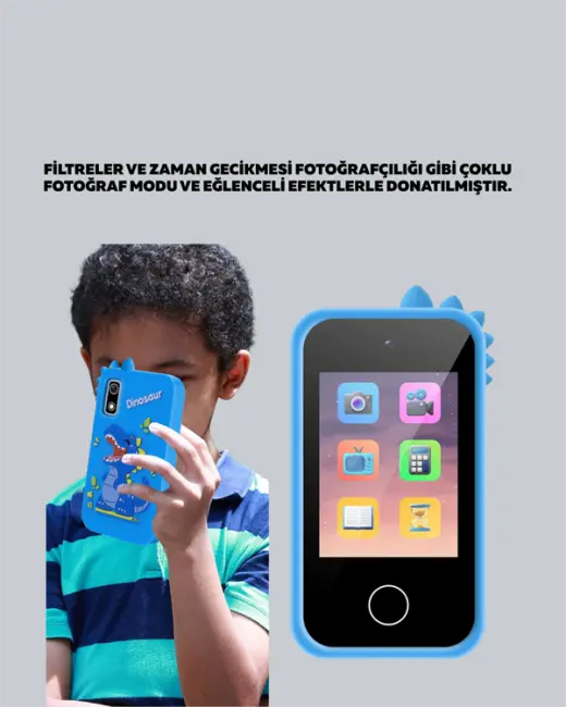 Çocuklar İçin Eğitici ve Eğlenceli Dijital Kamera