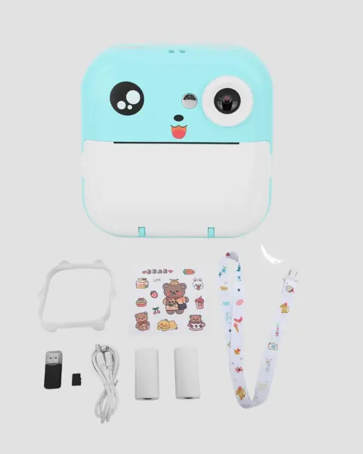 Anında Baskı Özellikli GCH62 Çift Lensli Dijital Kamera